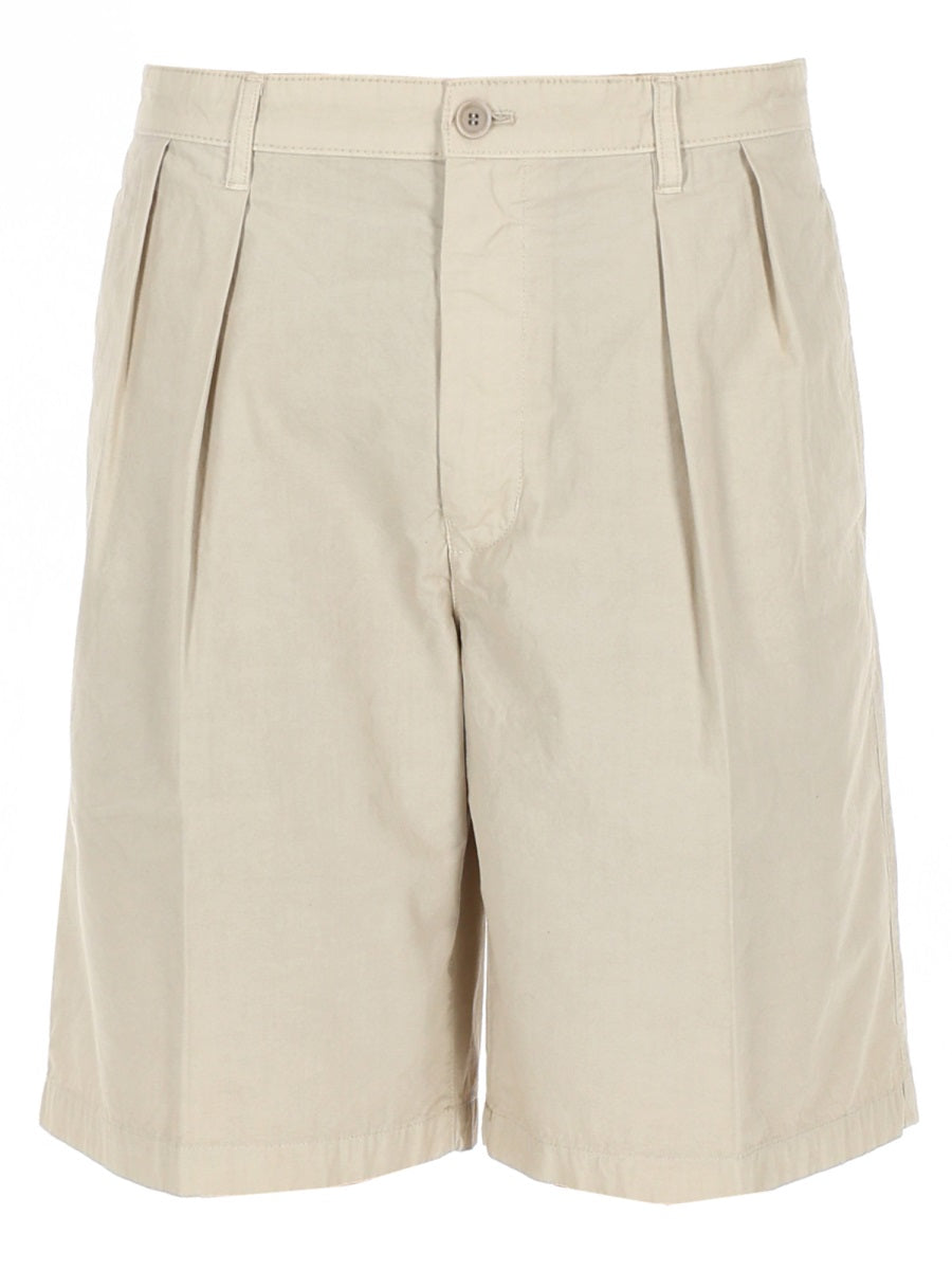 Aspesi Cotton Shorts — Beige