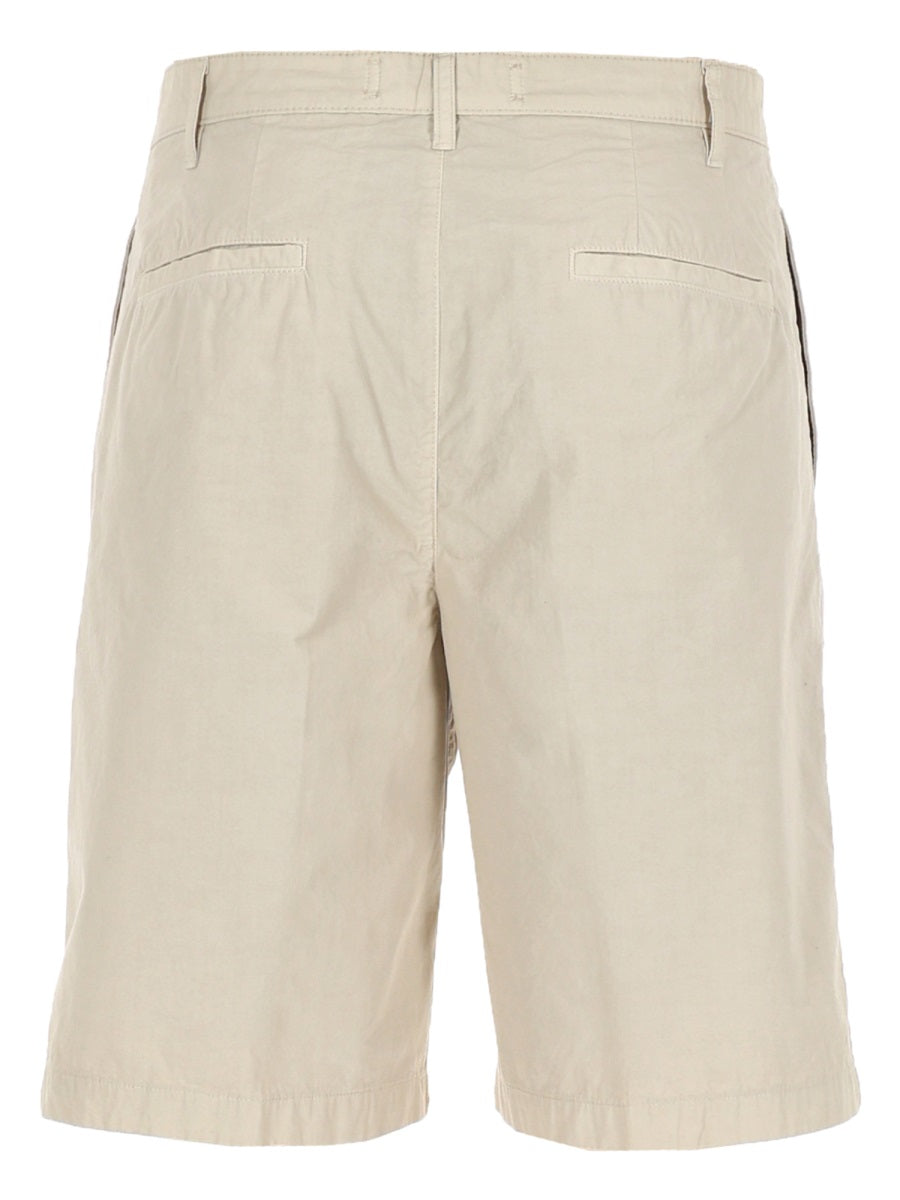 Aspesi Cotton Shorts — Beige