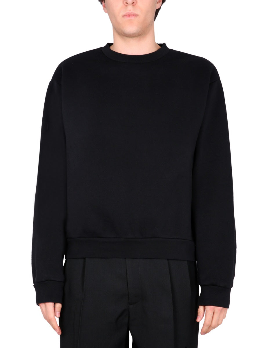 Acne Studios Cotton Sweatshirt 5919771787 men's sweater in black