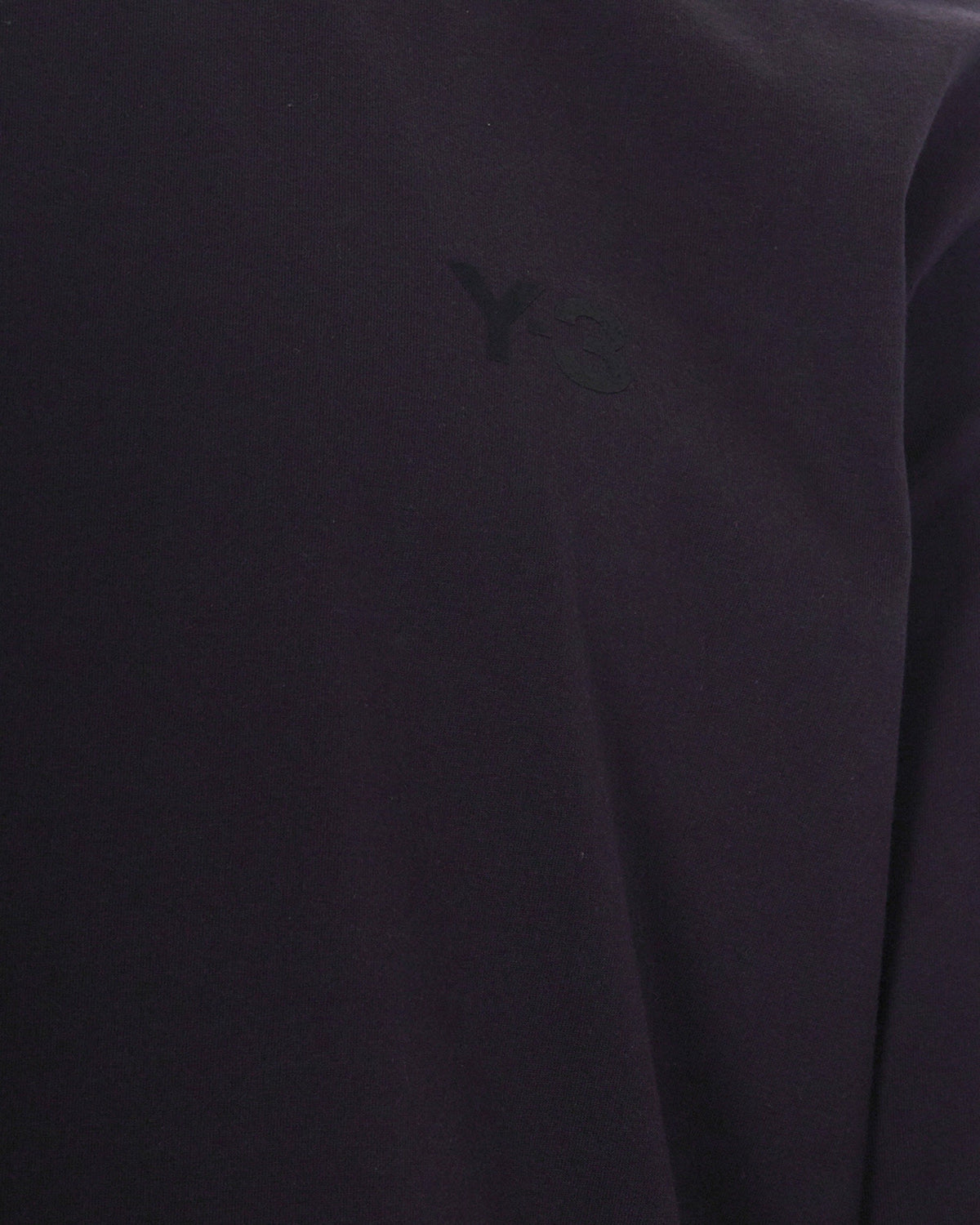 Adidas Long-Sleeve Cotton Jersey T-Shirt — Black