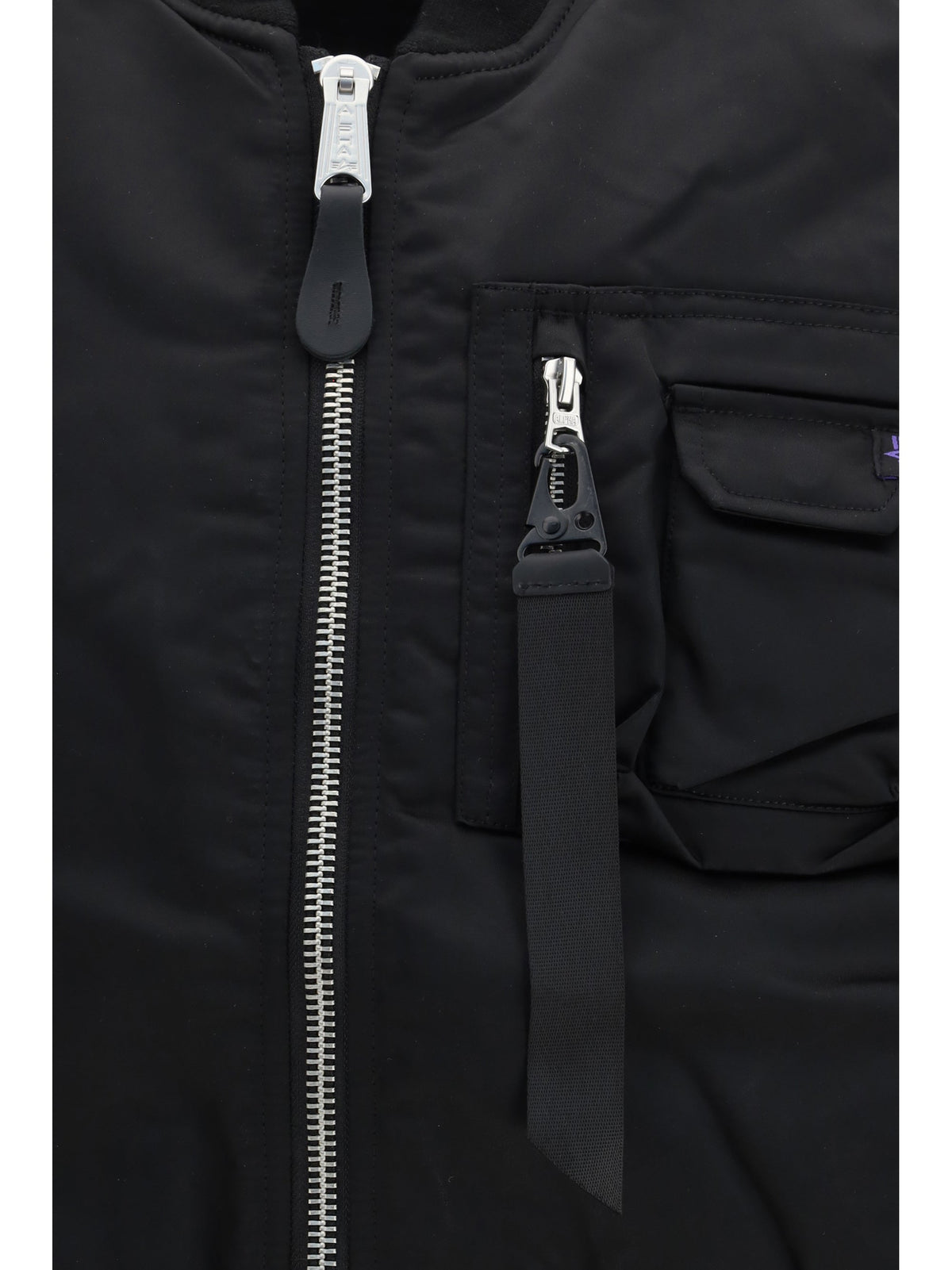 Alpha Industries MA-1 Base Vest 1402247445395019835375616 men's vest in black, product photo 3