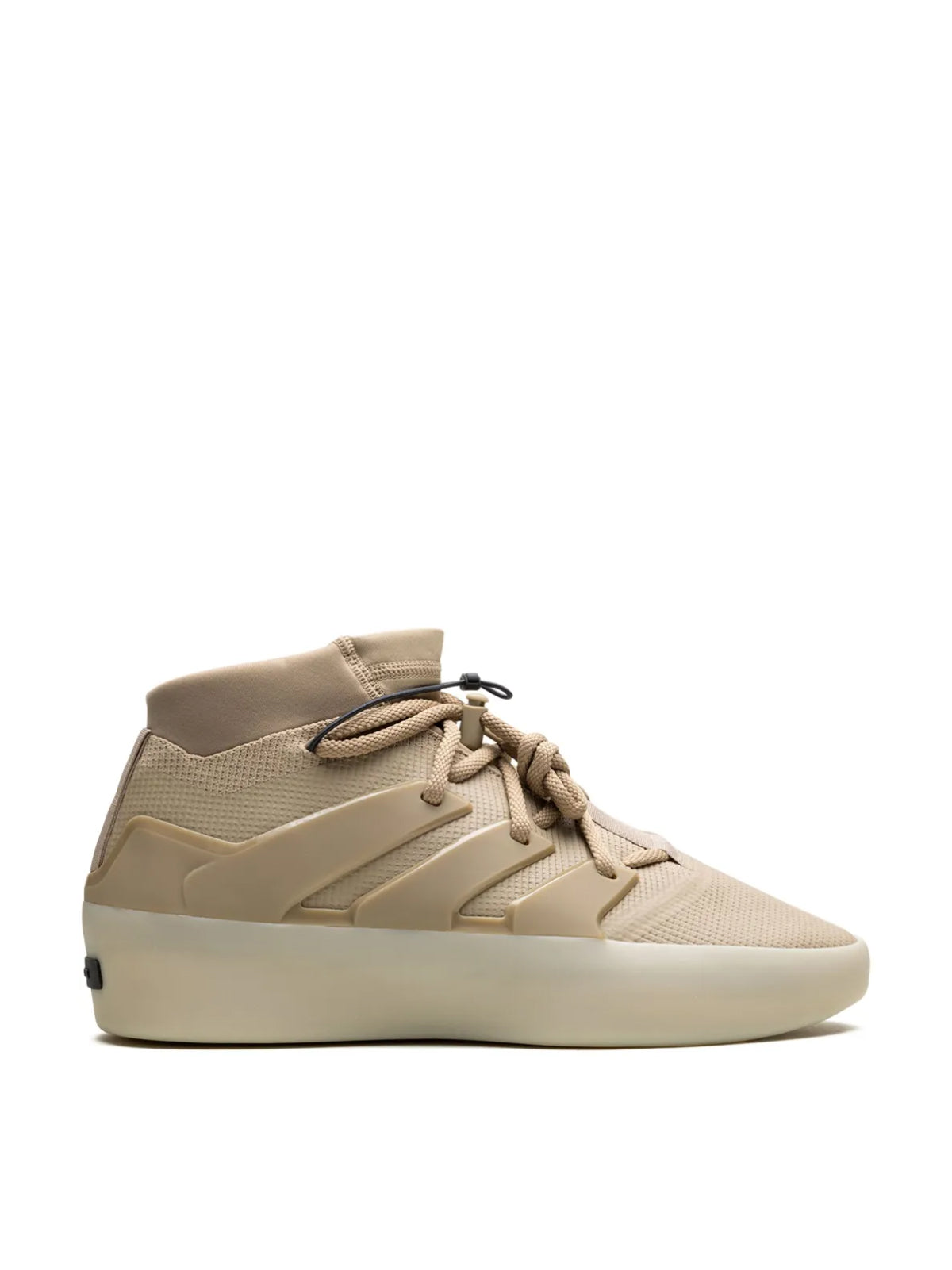 Adidas Fear of God Collaboration High-Top Sneaker — Beige