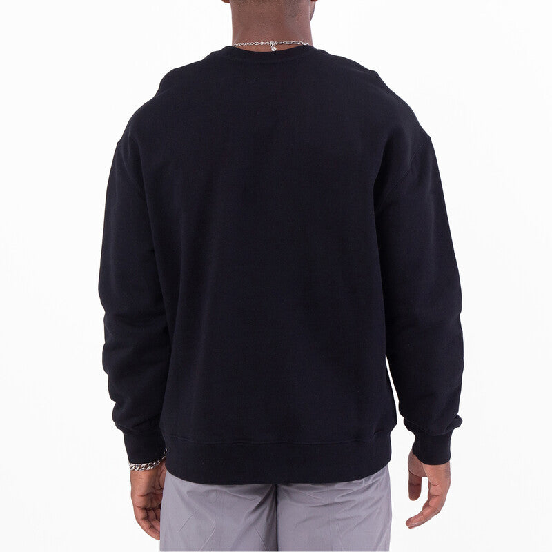 A Cold Wall Essential Cotton Jersey Sweatshirt ACWMW080-BLACK men's sweater in black