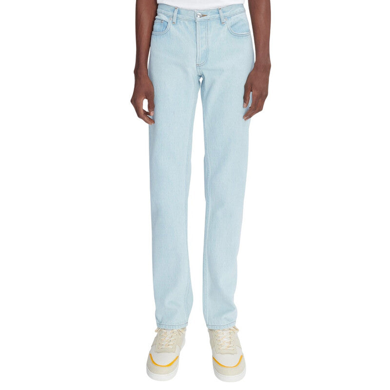 A.P.C. New Standard Denim Jeans COHAR-M09001-LIGHT BLUE men's jeans in light blue