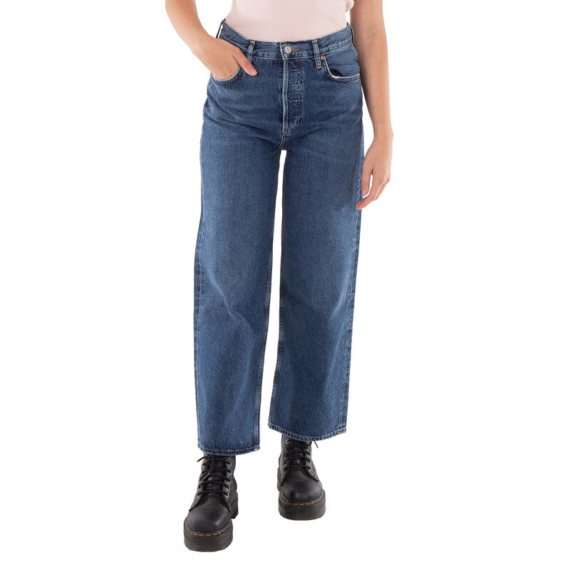 Agolde Ren Wide Leg Jeans A9191-1604-CONTROL women's jeans in Dark Vintage Indigo