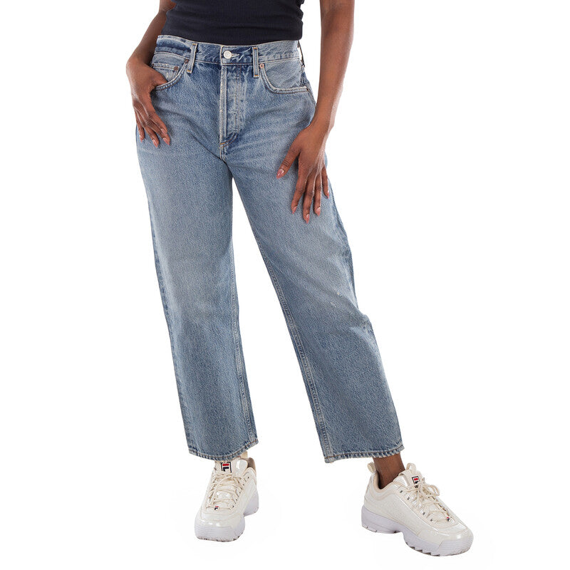 Agolde Parker Low Slung Straight Jeans A113B-811-FACADE women's jeans in Blue