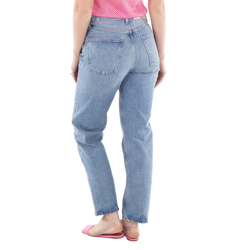 Agolde 90s Pinch Waist Straight Jeans A154C-1535-INFINITE women's jeans in Vintage Indigo