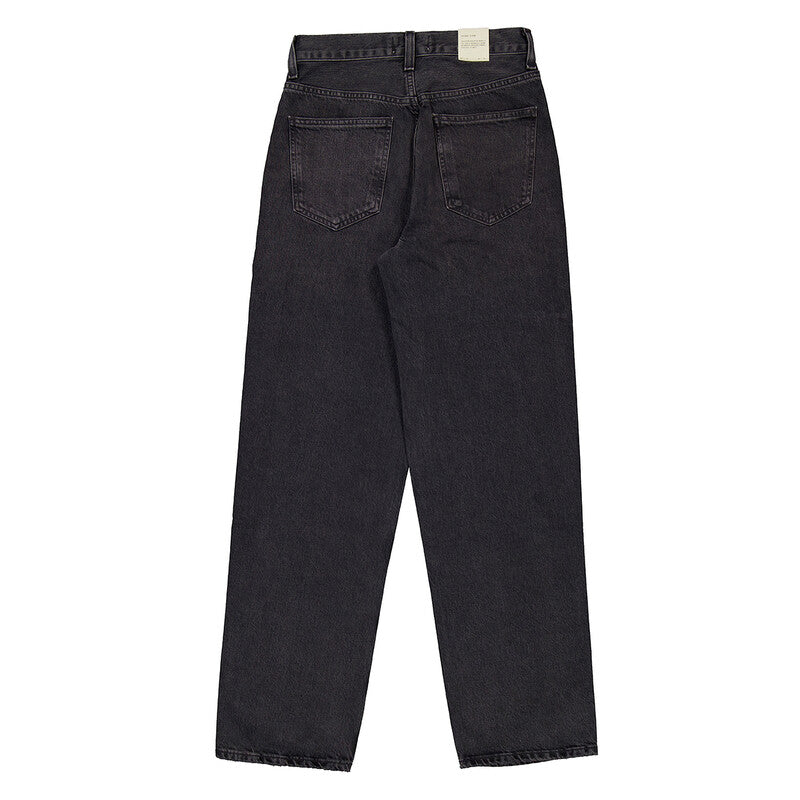 Agolde Shambles Criss Cross Jeans A097C-1157 women's jeans in Washed Black
