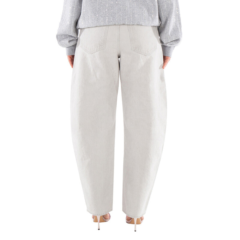 Agolde Balloon Jeans A9192-1207-TARNISH women's jeans in Pale Grey