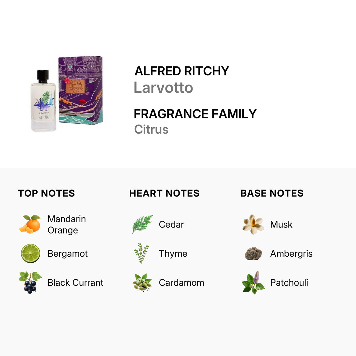 Alfred Ritchy Larvotto EDP 3.38 oz