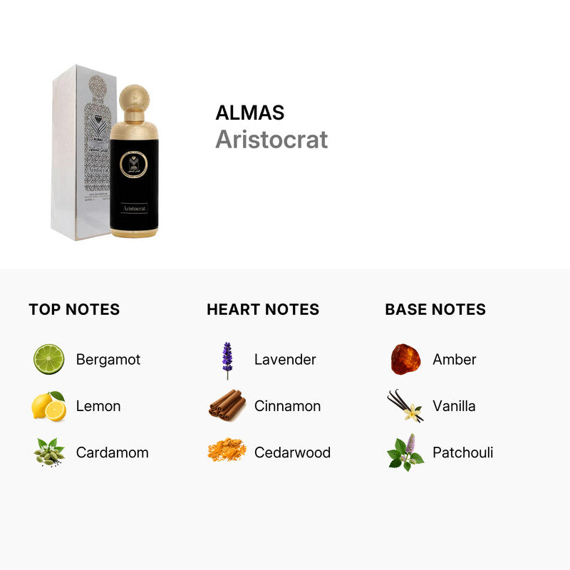 Almas Aristocrat Eau de Parfum 200ml