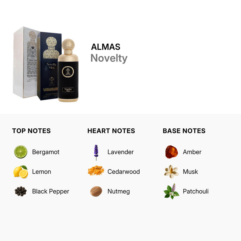 Almas Novelty Eau de Parfum 200ml