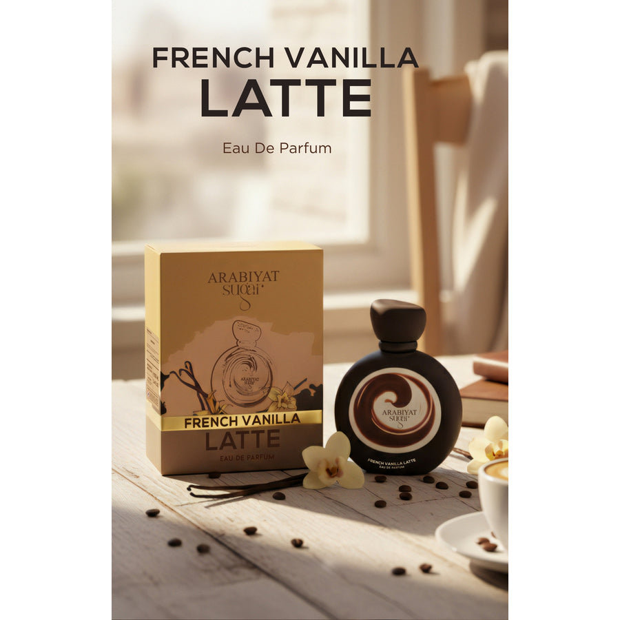 Arabiyat Sugar French Vanilla Latte EDP Spray 3.4 oz – Unisex Fragrance