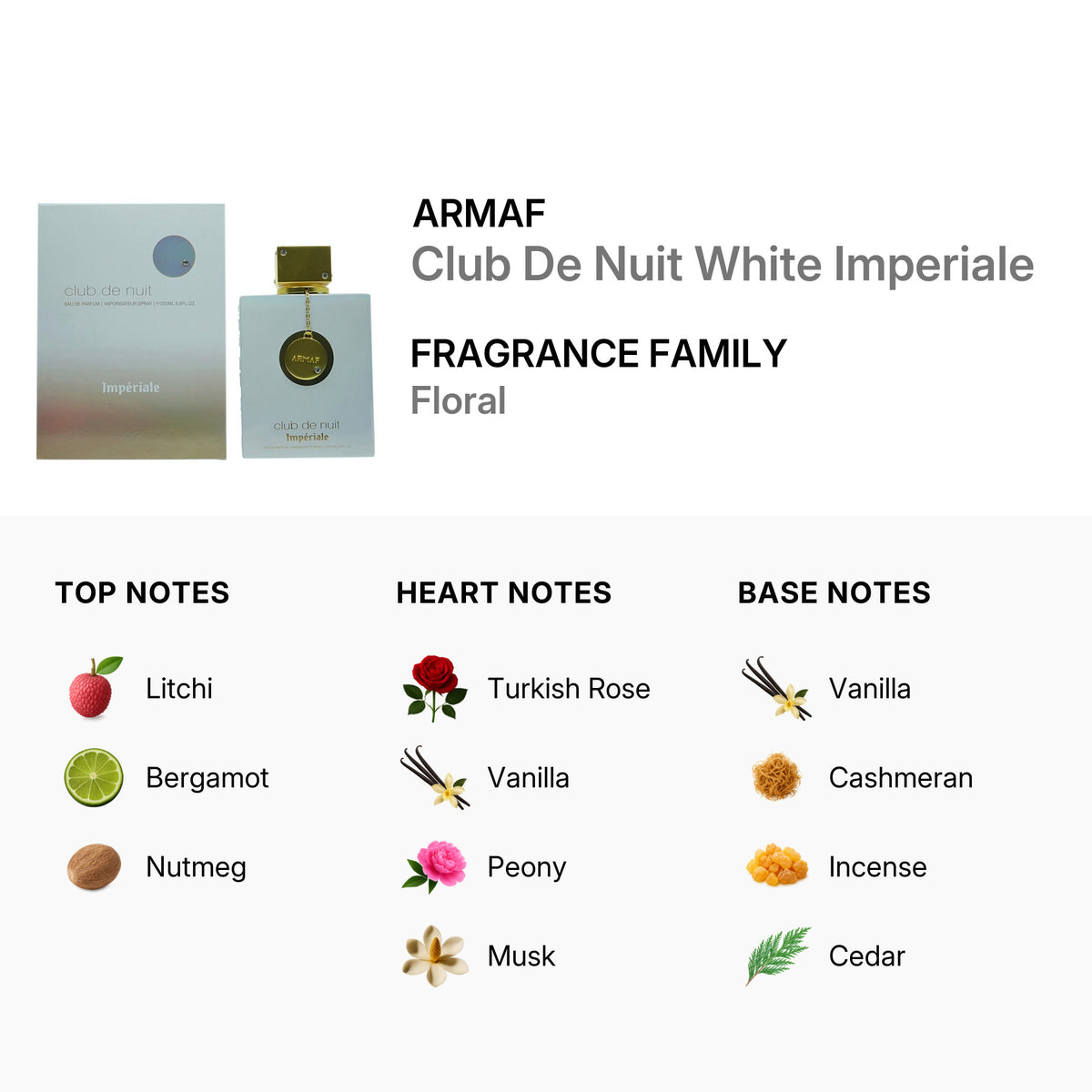 Armaf Ladies Club De Nuit White Imperiale EDP