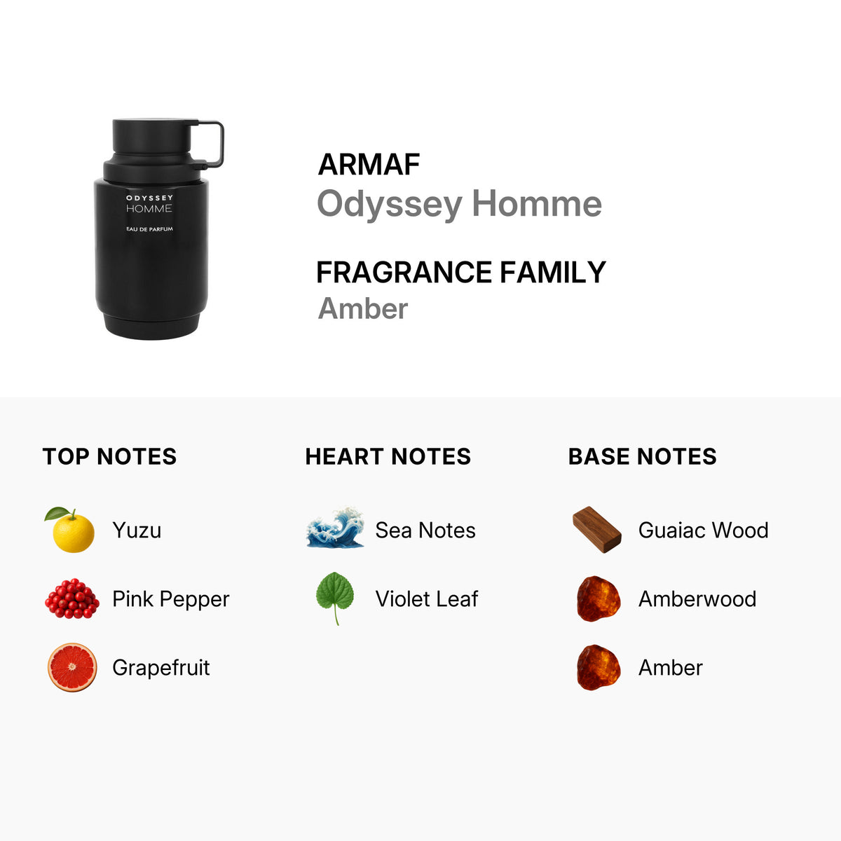 Odyssey Homme Armaf for Men EDP