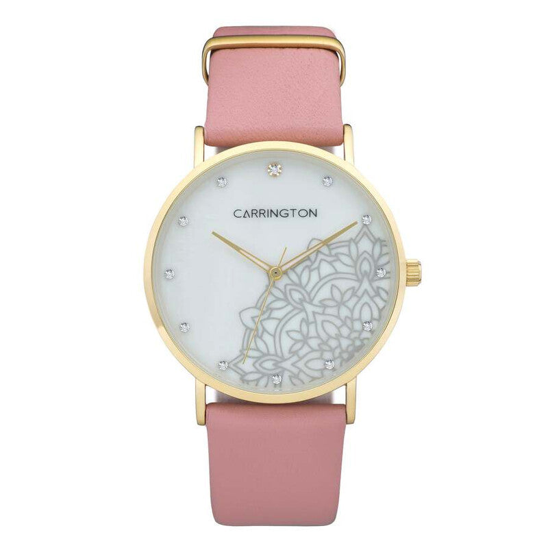 Luella White Face Gold-tone Women's Luxury Watch - CT-2008-04
