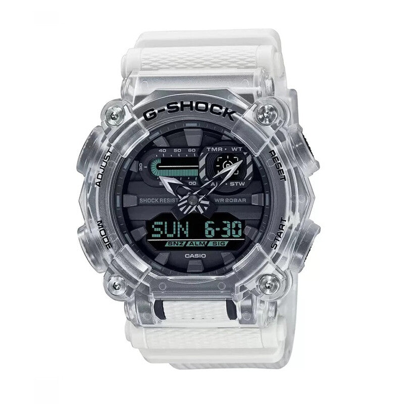 Casio Black Face Stainless Steel Luxury Wristwatch - GA-900SKL-7ADR
