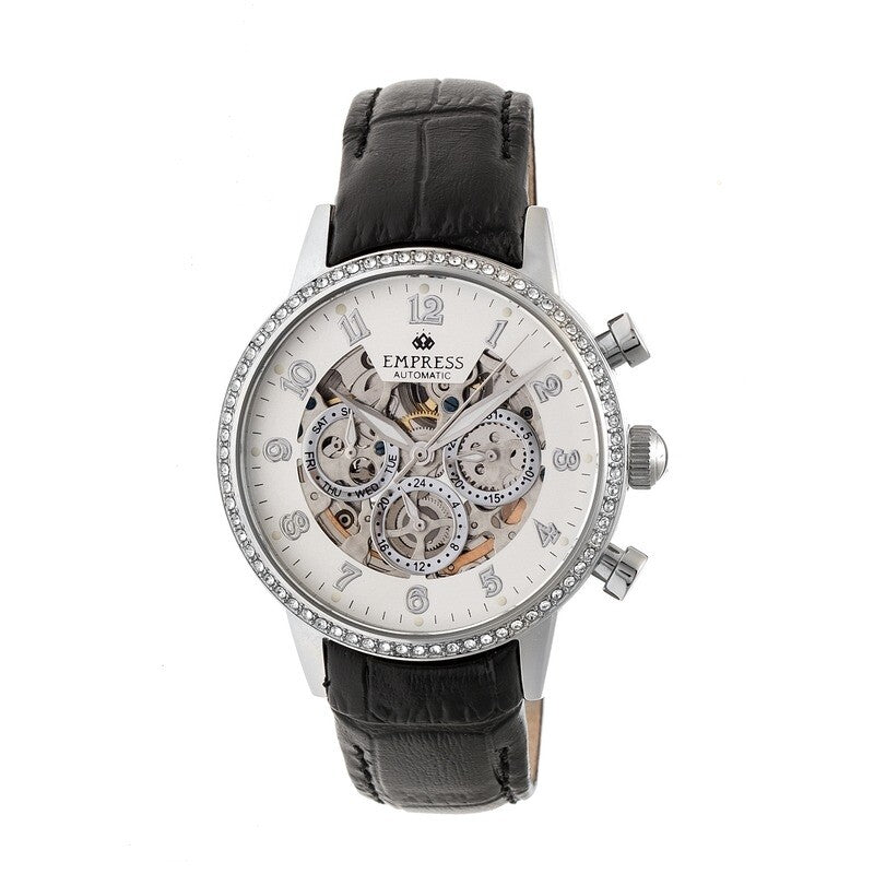 Empress Beatrice EM2001 women's watch with silver dial