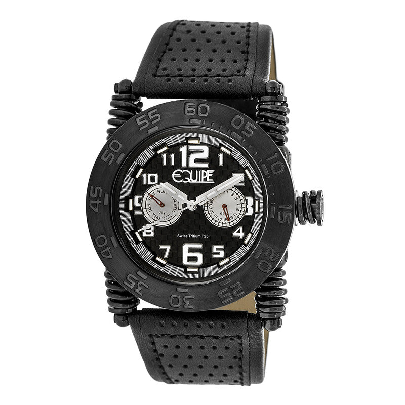 Equipe Tritium Coil ET104 men's watch with black dial