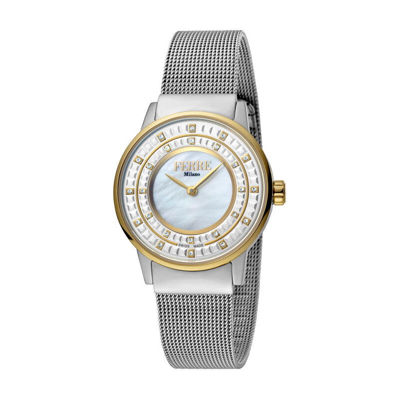 Ferre Milano FM1L102M0091 women's watch with silver dial