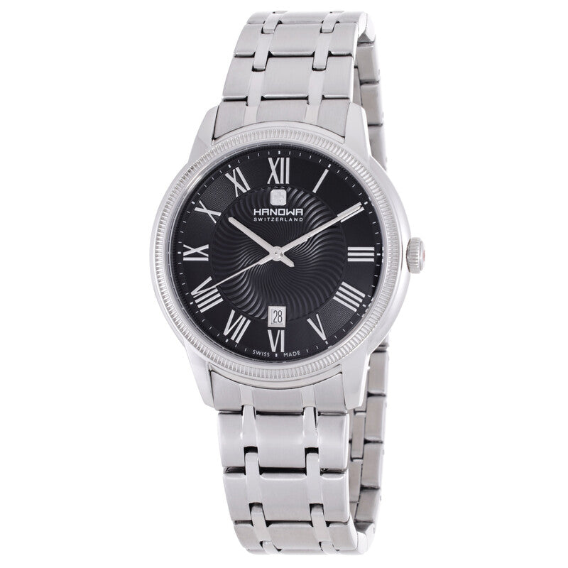 Hanowa Salvan Quartz Black Dial Men's Watch HAWGH0002804 image 1