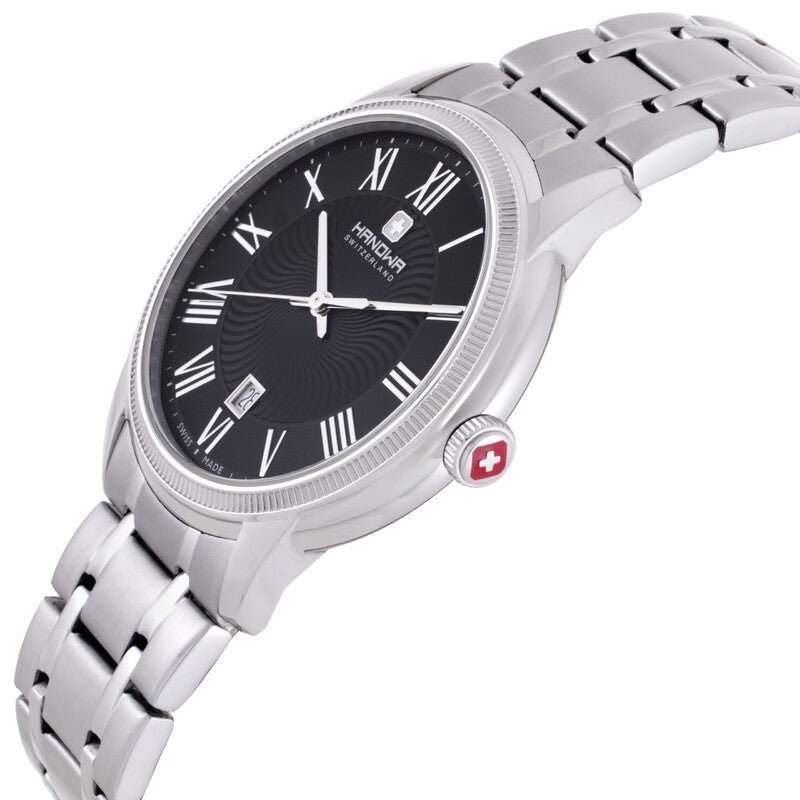 Hanowa Salvan Quartz Black Dial Men's Watch HAWGH0002804 image 2