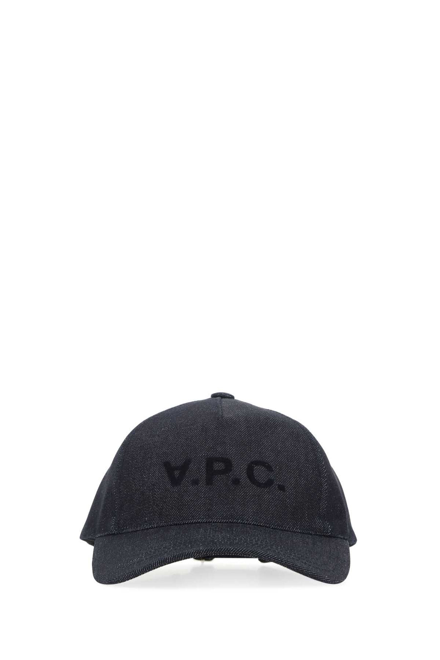 A.P.C. Denim Baseball Cap COCSXM24090 IAI unisex hat in navy