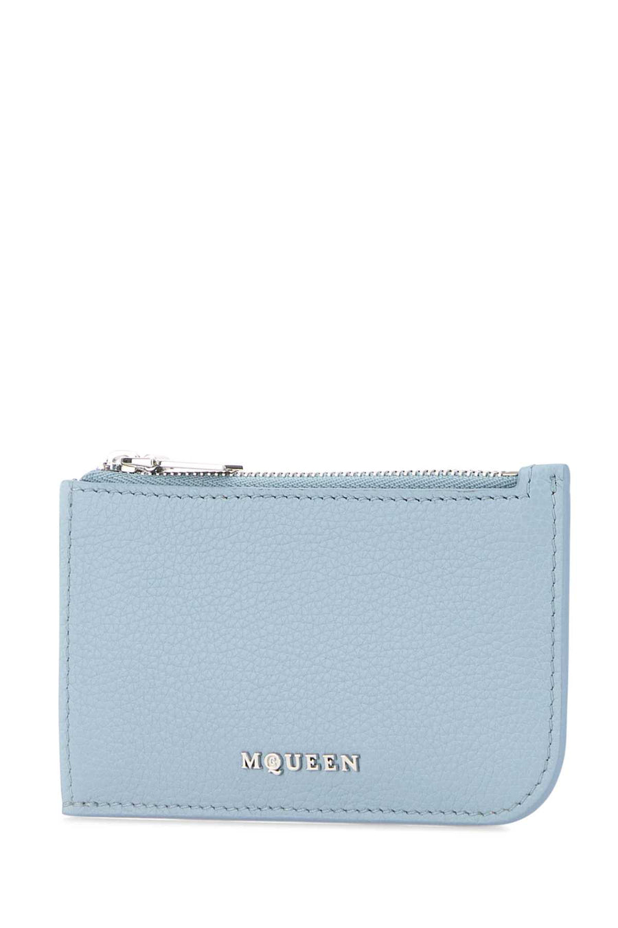 Alexander McQueen Card Case 8135461VDCC 4900 unisex card case in light blue, product photo 2