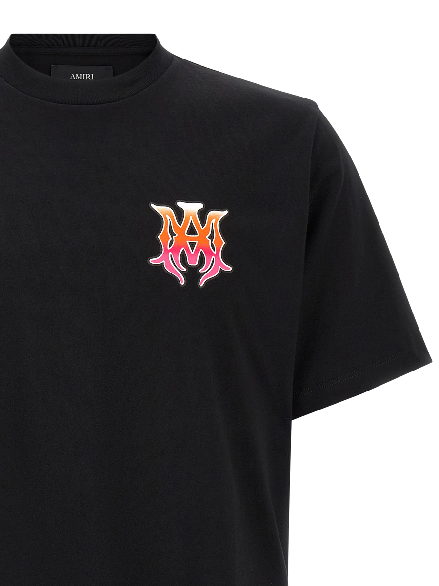 Amiri MA Surf T-Shirt AMTOJR1170001 men's T-shirt in Black