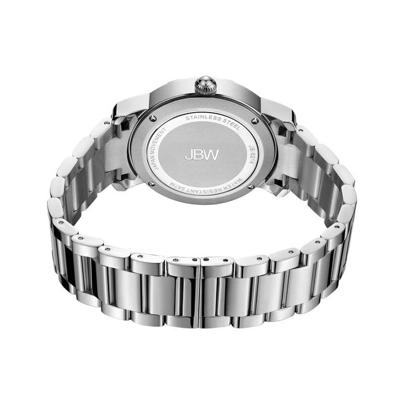 JBW Olympia Quartz Silver Dial Ladies Watch JB-6214-10C