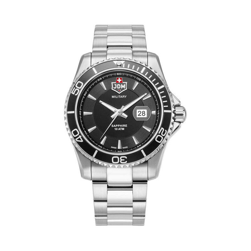 JDM Military Sierra JDM-WG022-03 men's watch with black dial