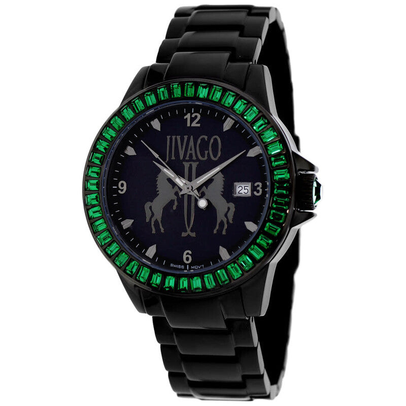 Jivago Folie Black Dial Ladies Watch JV4217