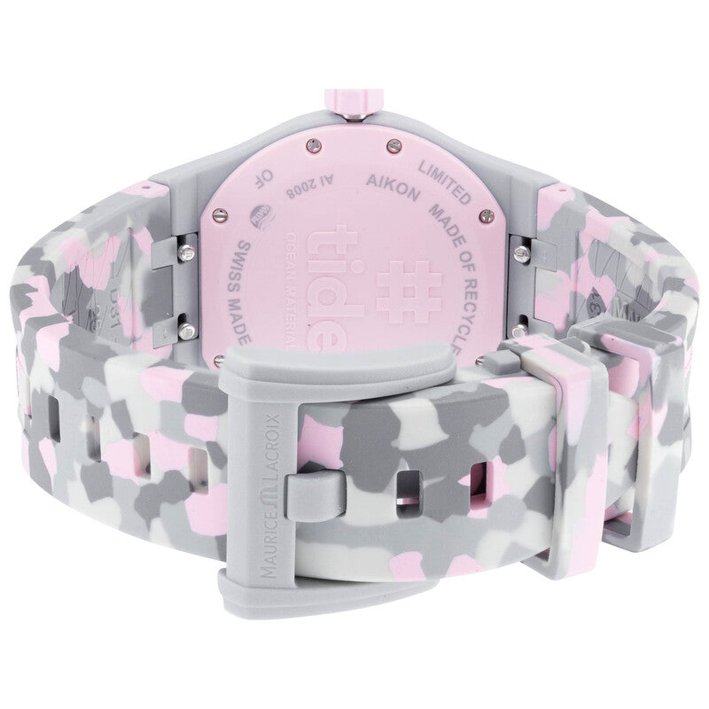 Maurice Lacroix Aikon Tide Camo Quartz White Dial Watch AI2008-2992Z-000-0