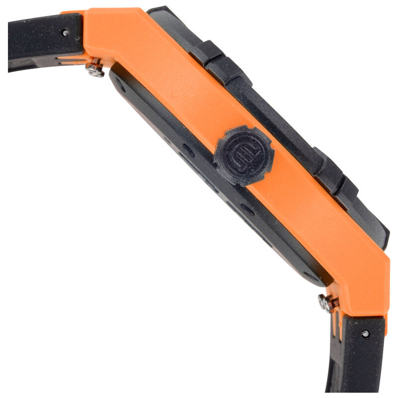 Maurice Lacroix Aikon Tide Quartz Orange Dial Men's Watch AI2008-50050-300-0