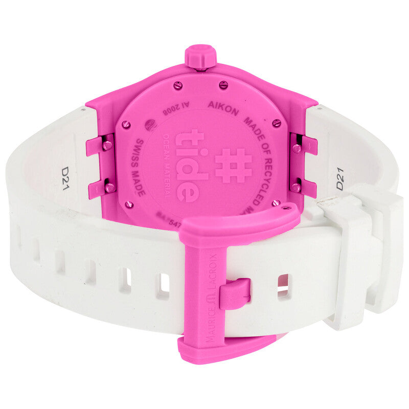 Maurice Lacroix Aikon Tide Quartz Pink Dial Men's Watch AI2008-FFFF1-3A0-0