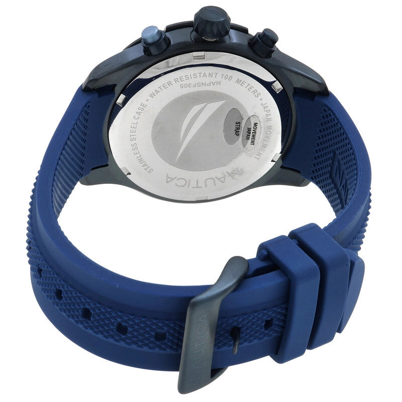 Nautica NST Chronograph Quartz Blue Dial Men's Watch NAPNSF305