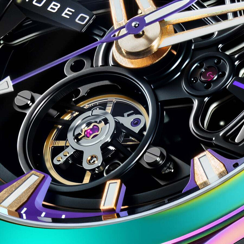Nubeo Ulysses Automatic Purple Dial Men's Watch NB-6134-06
