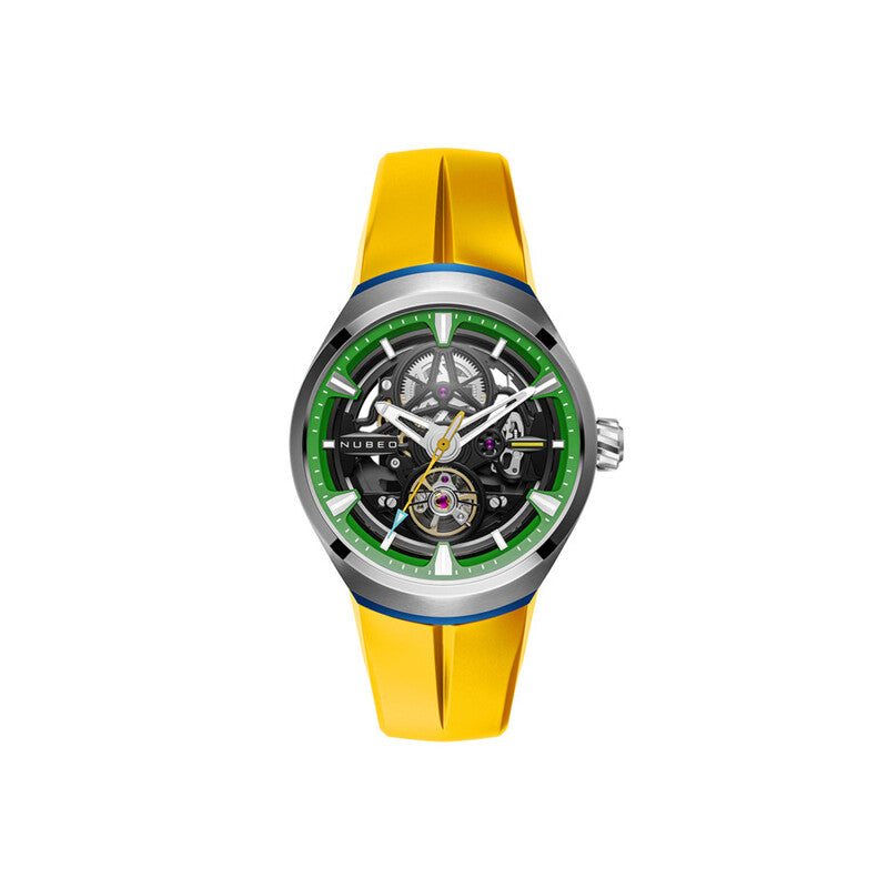 Nubeo Ulysses Green Dial Men's Watch NB-6134-05