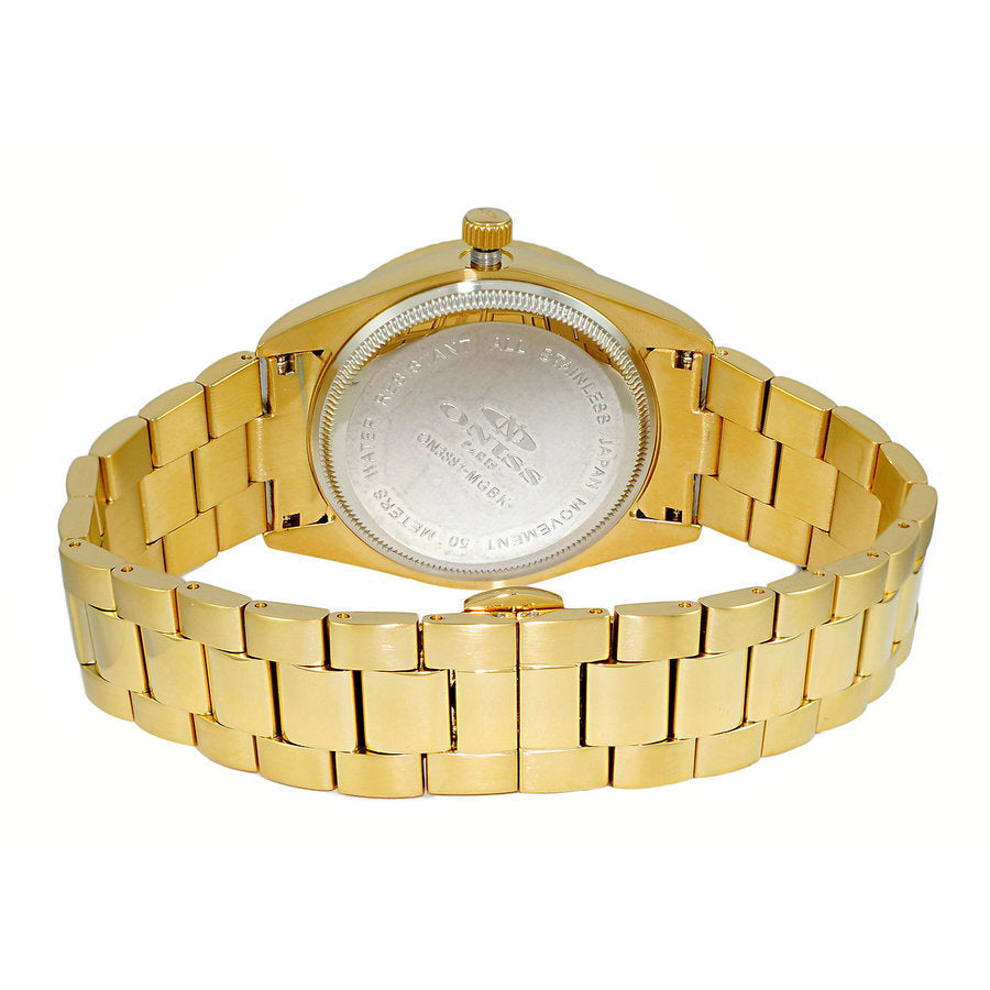 Oniss ONZ3881 ON3881-MGBK men's watch with black dial