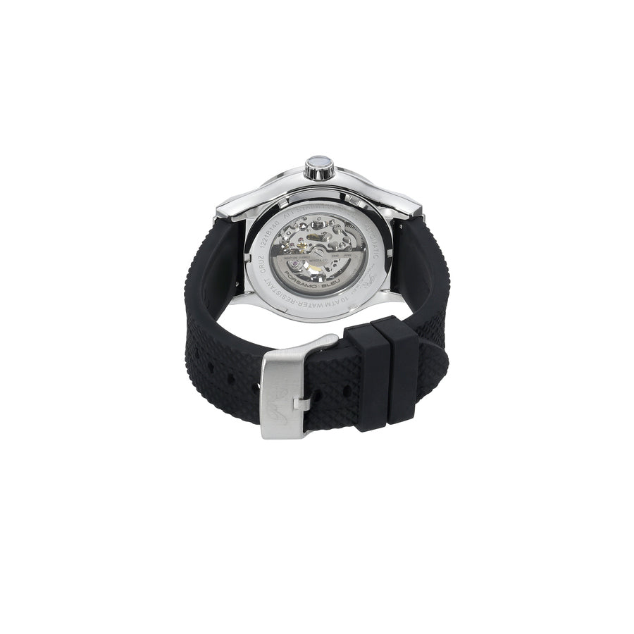 Porsamo Bleu Cruz 1221BCRR men's watch with silver-tone dial