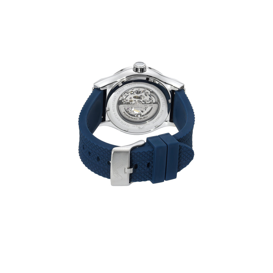 Porsamo Bleu Cruz 1222ACRR men's watch with silver-tone dial