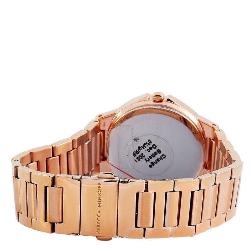 Rebecca Minkoff Cali Quartz Silver White Dial Rose Gold Ladies Watch 2200305 image 3