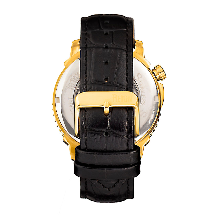 Reign Bauer Automatic Black Dial Men's Watch REIRN6004 image 2