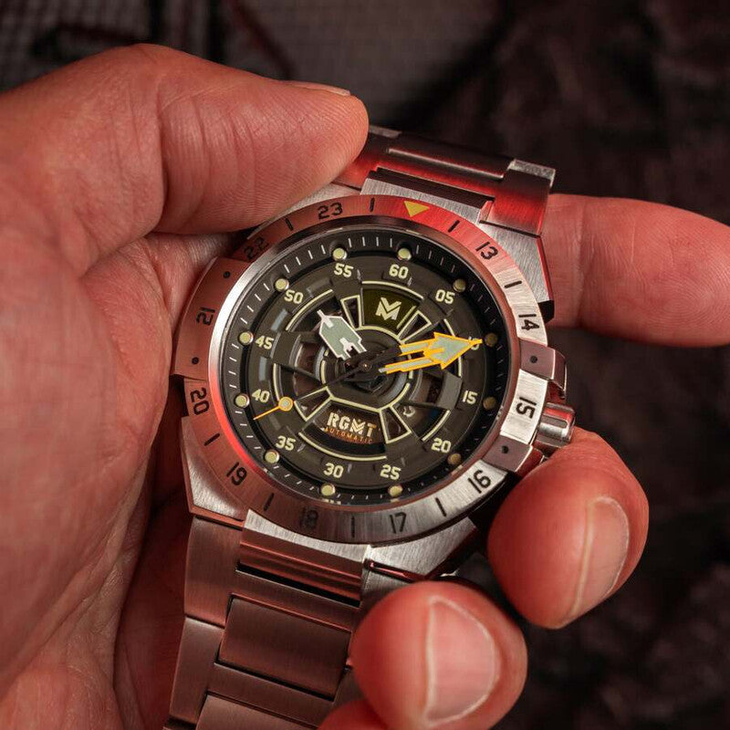 RGMT Himars RG-8065-44 men's watch with brown dial