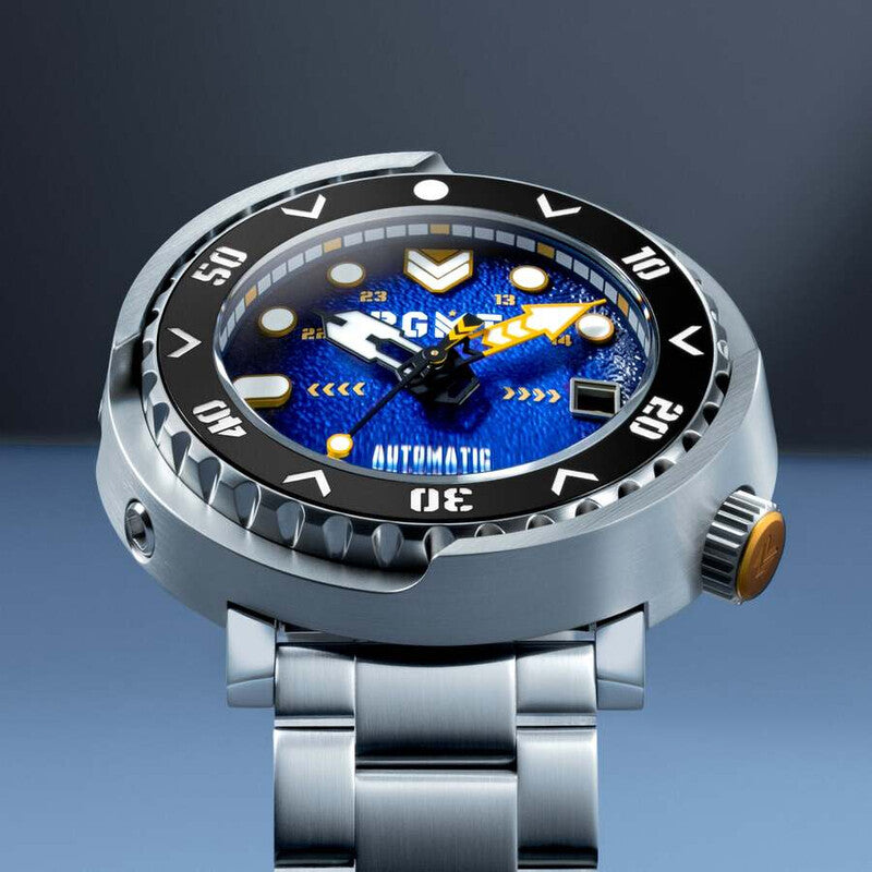 RGMT Zumwalt RG-8068-55 men's watch with blue dial