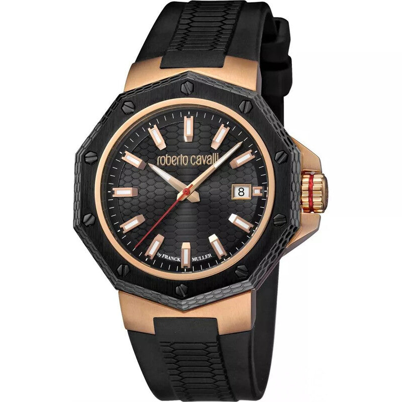 Roberto Cavalli Franck Muller FMLFAV-IFABC-FM020 men's watch with black dial