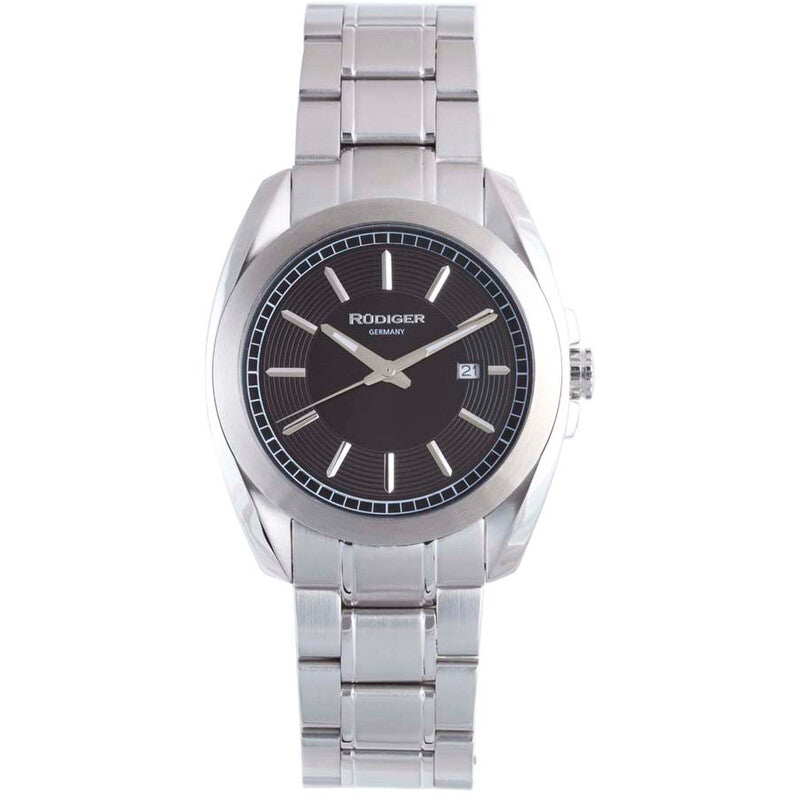 Rudiger Dresden R1001-04-007 men's watch with black dial