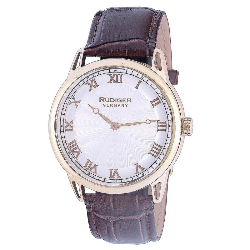 Rudiger Ulm R2800-02-001 men's watch with silver dial