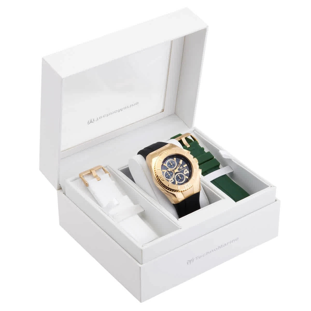 Technomarine Cruise Men's Chronograph 43mm Black Dial Watch TM-124030