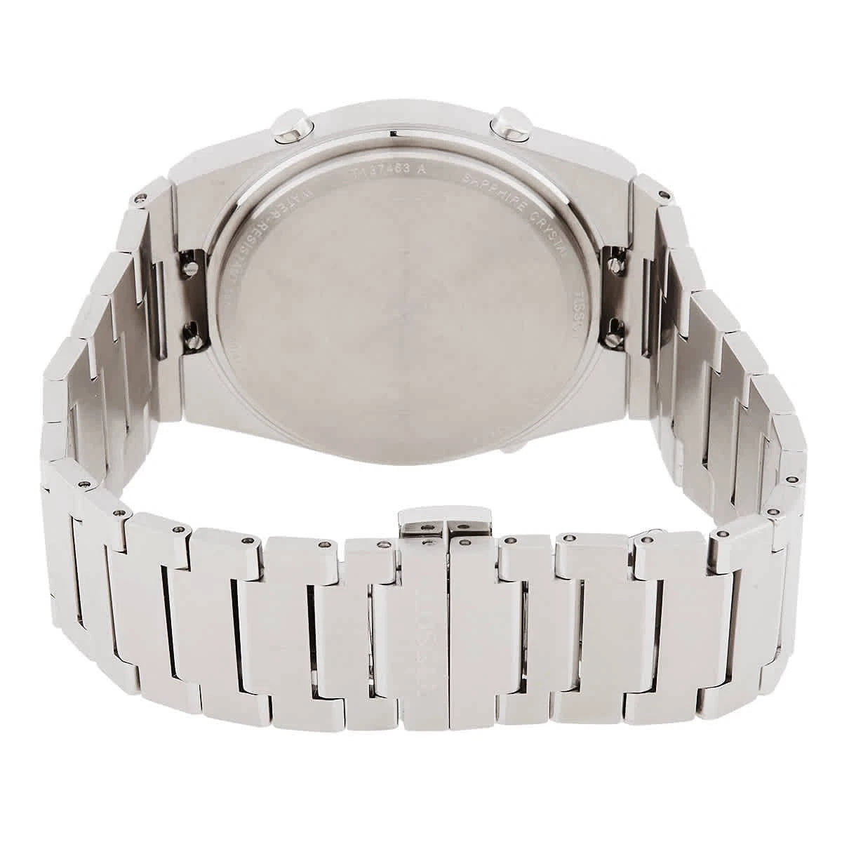 Tissot Black Face Stainless Steel Men's Luxury Watch - T1374631105000